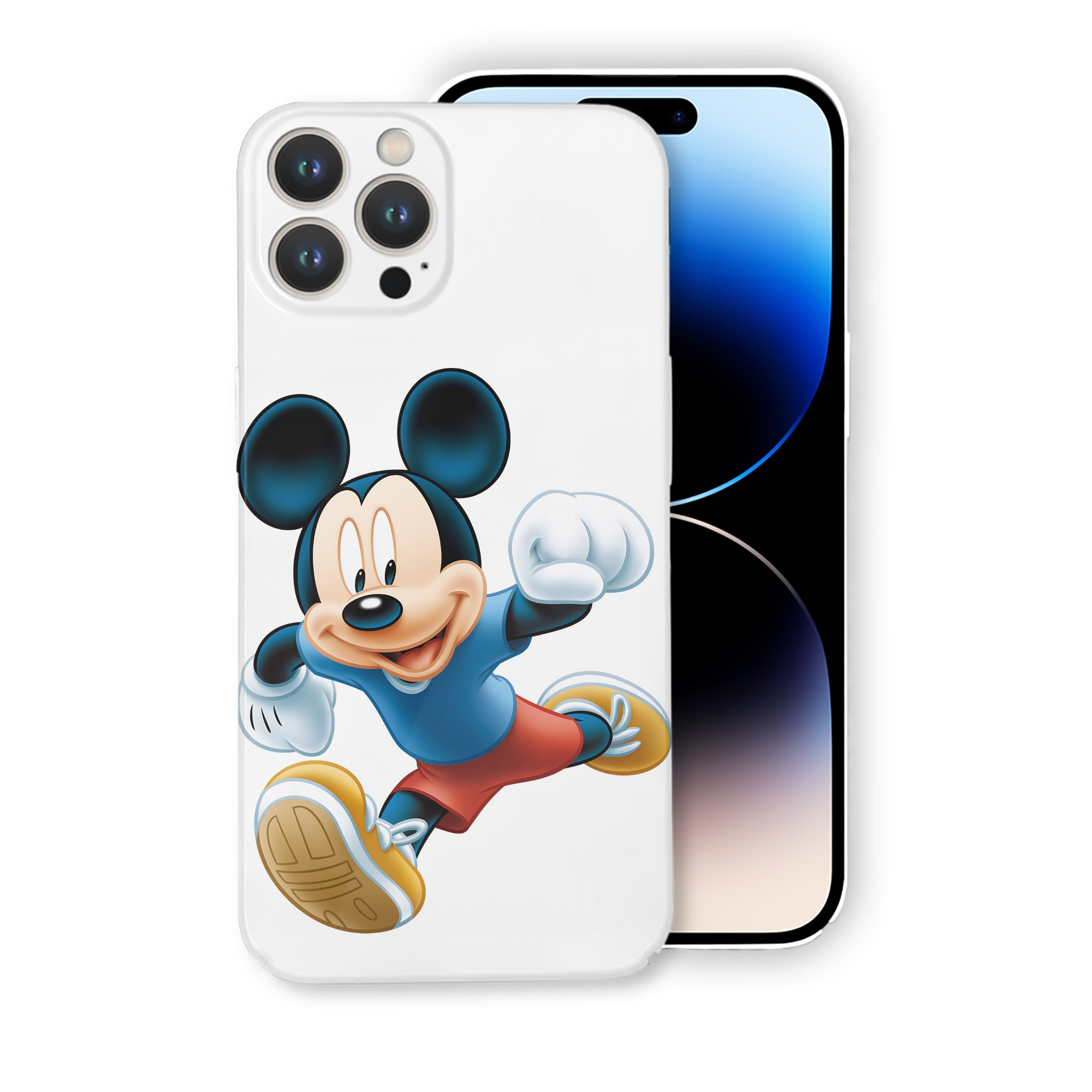 （画像用） ミッキーマウス Mickey Mouse 【iPhone 14シリーズ対応】ハードケース